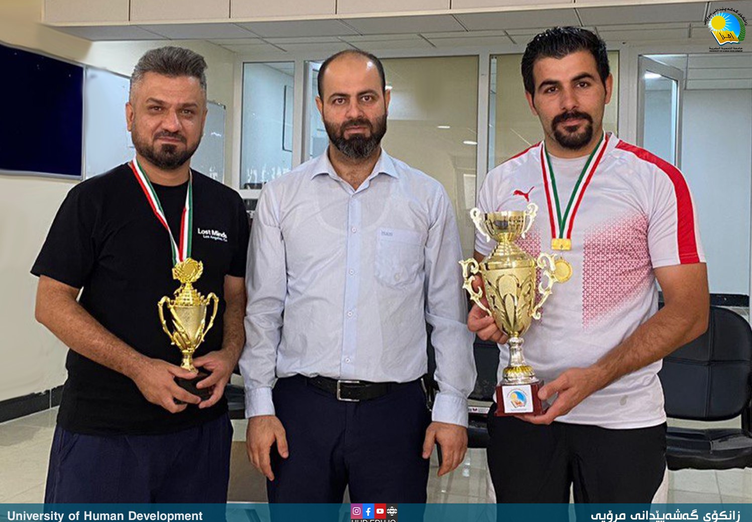 Kaiwan Abdullah wins UHD table tennis contest held for employees