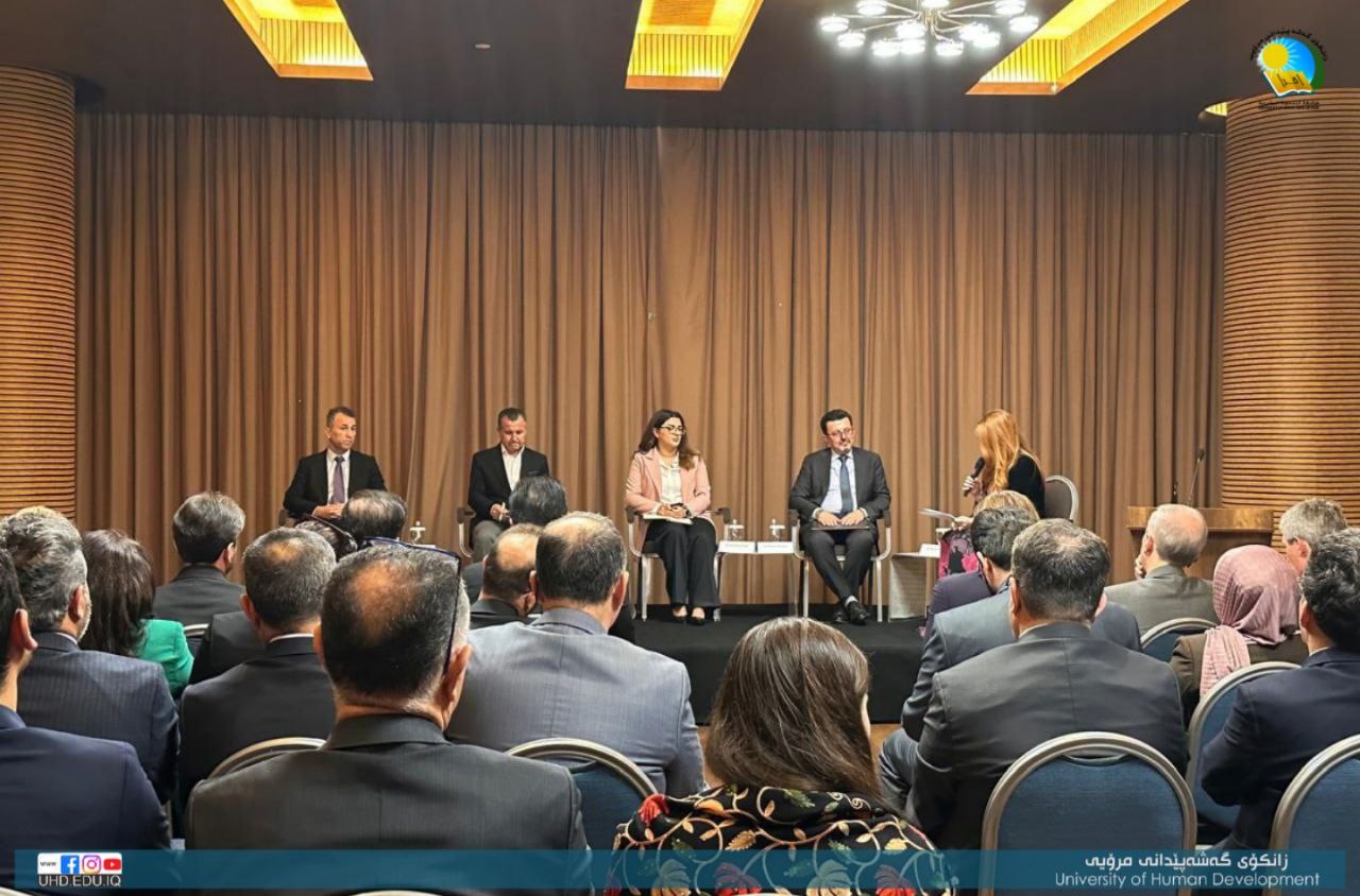 UHD professor speaks on a panel organised by the German Consulate in Erbil